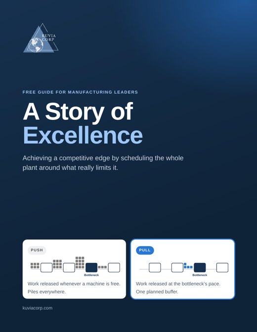 Cover of the free guide A Story of Excellence